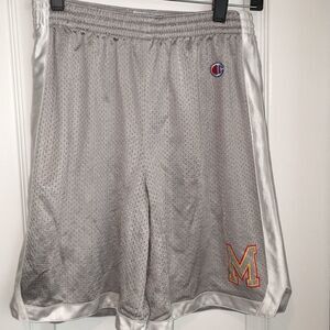 Vintage Youth Kids USMC Marines Long Mesh Basketball  Gym Shorts Retro XL